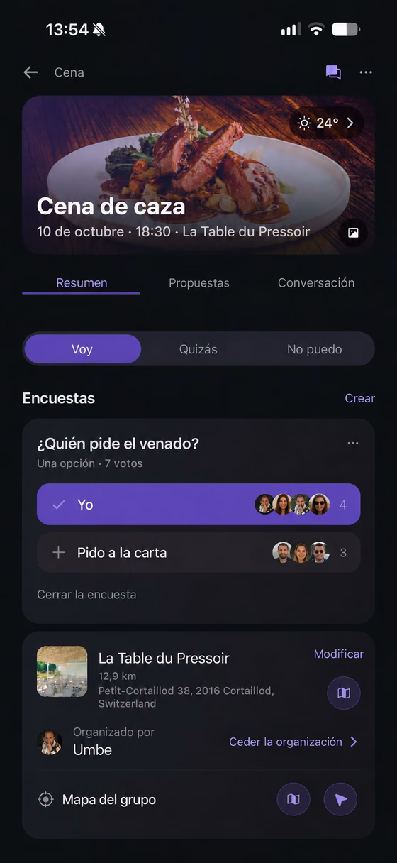 Cuando cuaja, se convierte en Plan.